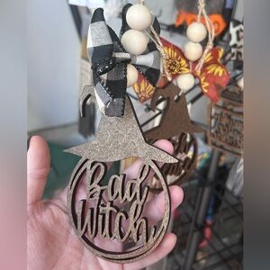 Bad Witch Car Charm or Ornament